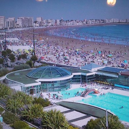 Appartement Vue Sur Mer 莱萨布勒-多洛讷 客房 照片